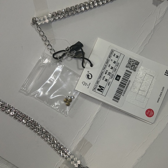 Zara 💎 Jewel Bra Size Medium - Picture 8 of 9